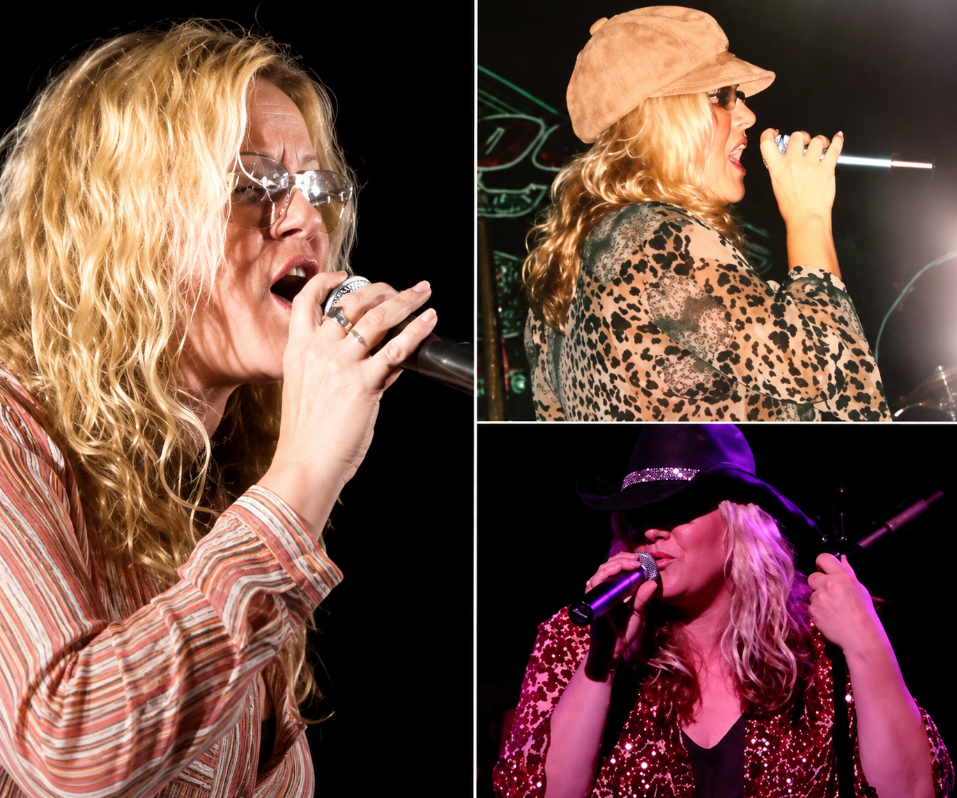 Shannon Kay performing live on stage